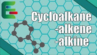 Cycloalkane benennen  chemische Nomenklatur IUPAC  Wie benennt man Ringmoleküle [upl. by Adran]