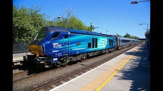 68009 on 1H35 departs Haddenham amp Thame Parkway 050518 [upl. by Bowes]