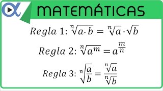 Leyes de los radicales [upl. by Scoville]