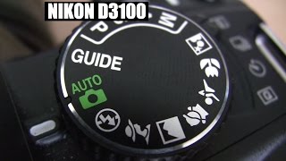 Nikon D3100 DSLR Basic beginner tutorial training Part 1 [upl. by Yrol]