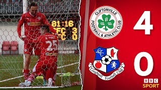 HIGHLIGHTS  Cliftonville 40 Loughgall [upl. by Enrol508]