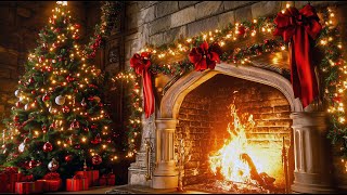 Christmas Ambience Music Fireplace 2025🎄🎅 Best Christmas Music For Stress Relief 🎁Christmas Music [upl. by Waddle]