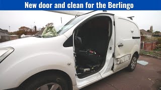 The Berlingo gets a clean and a new door [upl. by Ivett314]