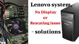 How to fix  Lenovo system restating issue  Full solutions step by step [upl. by Llegna893]