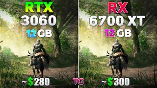 RTX 3060 vs RX 6700 XT  Test in 10 Games l Ray Tracing 2024 [upl. by Ikiv564]