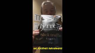 Tyrrells Black Truffle Crisps Review [upl. by Lubet]