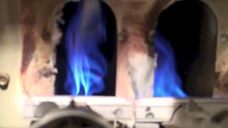 How to set the primary air adjustment of a gas furnace [upl. by Dennet933]