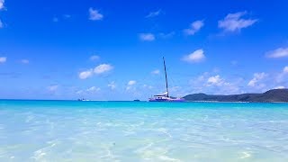 Whitsundays Cruise and Whitehaven Beach Australia  360 Degrees travel video [upl. by Merell]