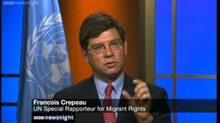 NEWSNIGHT  UN Spokesman on whos to blame for Lampedusa tragedy [upl. by Aneeuq]