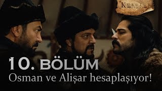 Osman ve Alişar hesaplaşıyor  Kuruluş Osman 10 Bölüm [upl. by Maryn]