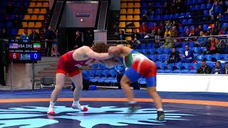 FS 79 kg USA ALEX DIERINGER 20 IRI OMID HASAN TABAR JELODAR 23 [upl. by Batholomew]