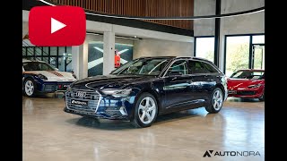 Audi A6 Avant 50 TDI quattro sport in Firmament blau [upl. by Antebi925]