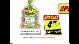 Safeway  Special Buys TV Commercial 2002 [upl. by Maxey107]