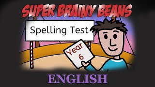 Spelling Test Year 6  Spelling in English [upl. by Nyrroc]