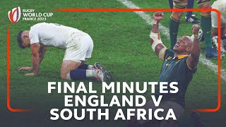 Is this the most dramatic ending to a semifinal  England v South Africa  Rugby World Cup 2023 [upl. by Ettesus]