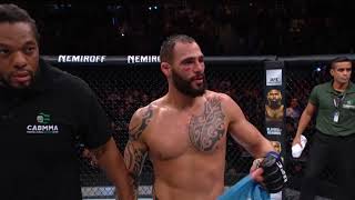 UFCVegas55 Combate Imperdible Ponzinibbio vs Pereira [upl. by Ijneb]