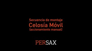 Celosía Móvil secuencia de montaje [upl. by Arakawa409]