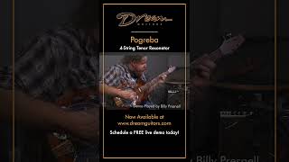 Dream Guitars  2022 Pogreba 4String Tenor Resonator guitardemo resonatorguitar [upl. by Ylhsa]