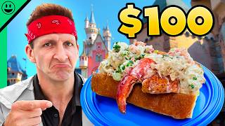 100 Disney Food Challenge in California What a Mess [upl. by Enom]