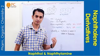 Naphthalene Derivatives Naphthol and Naphthylamine Organic Chemistry [upl. by Liamsi]