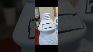 HDPE PE Laser Engraving Plastics How to laser mark on HDPE bottles lasermachine uvlasermarker [upl. by Nitz655]