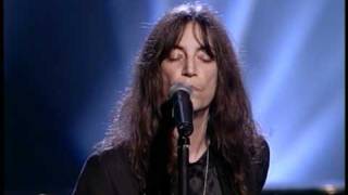 Patti Smith  Because The Night Live Arista Records Anniversary Celebration 2000avi [upl. by Aicinad]