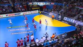 Hungary vs Croatia  Group phase highlights 25th IHF Mens Handball World Championship France 2017 [upl. by Idnak]