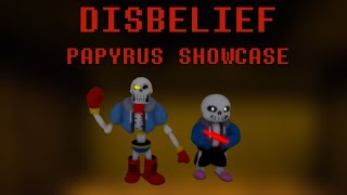 Disbelief Papyrus Showcase UJD ALL PHASES [upl. by Lange]