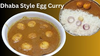 Dhaba Style Egg Curry recipe food rasoi [upl. by Davis]