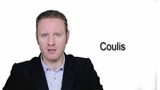 Coulis  Meaning  Pronunciation  Word World  Audio Video Dictionary [upl. by Novanod]