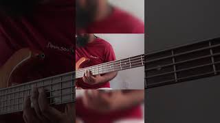 UdumbaraManaliye  DayarathneRanathunga  ShortBassCover  IsharaMalgaha guitar music reggae [upl. by Trautman]