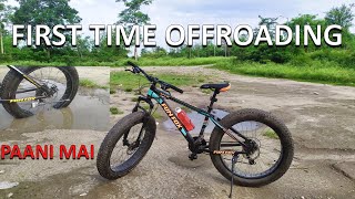 First Time Offroading On New Fat Bike🤔 CYCLING VLOG MTB [upl. by Trilley]