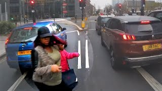 Scared Pedestrians Cyclist vs Trams amp Crazy Road Rage Motorists Cyclists vs Angry People Ep 20 [upl. by Anaidni992]