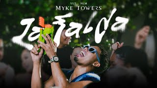 Myke Towers  LA FALDA Video Oficial [upl. by Hnahym580]