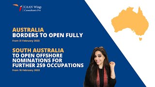 Australia Borders to Open fully and South Australia To Reopen Offshore Nominations [upl. by Ayote935]