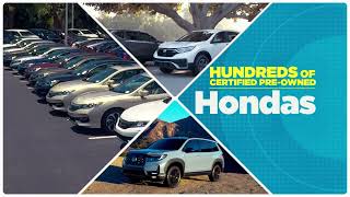 Get 149 APR financing on certified preowned Hondas [upl. by Januarius]