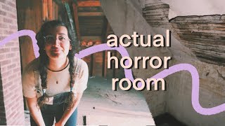 the secret spooky room in my 160 year old house 🏚 [upl. by Anaehs]