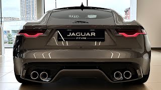 2024 Jaguar FType Coupe 50 in Eiger Grey  Interior and Exterior 4K HDR [upl. by Ahserkal437]