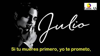 Nuestro Juramento  Julio Jaramillo  Letra [upl. by Ahsikyt]