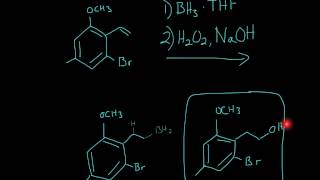 BH3 THF H202 NaOH Practice 49 Organic Chemistry [upl. by Iras]