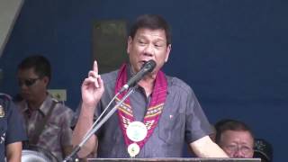 Dutertes warning Criminals will die [upl. by Swanhilda]