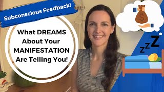 What DREAMS About Your Manifestation Are Telling You 3 Common Types SUBCONSCIOUS FEEDBACK [upl. by Keynes]