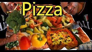 Brokkoli Paprika Pizzaleichte leckere Sommerpizza selbst machen [upl. by Kos572]