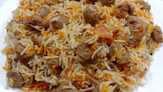 Soyabean Yakhni Biryani RecipeSoyabean ki BiryaniSoyabean pulaoVeg BiryaniBiryani in Hindi [upl. by Akinas]