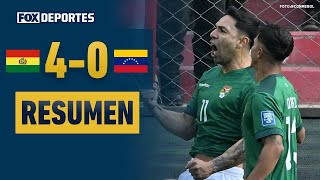 BOLIVIA 40 VENEZUELA  🔥 ¡Goleada boliviana en la altura 🇧🇴  HIGHLIGHTS  Eliminatorias Conmebol [upl. by Trahern]