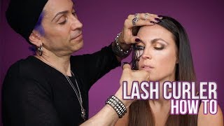 How to Use an Eyelash Curler  Makeup Tutorials [upl. by Eppie]