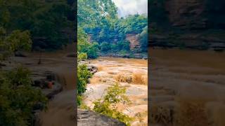 lakhaniya Dari waterfall🌊 mirzapurwaterfallutubeshortstrendingviralvideofollowguys [upl. by Nodnarbal]