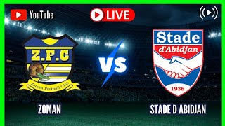 ZOMAN vs STADE D ABIDJAN LIVE IVORY COAST LIGUE 1 20232024 ROUND 2 SCOREBOARD [upl. by Nrek479]