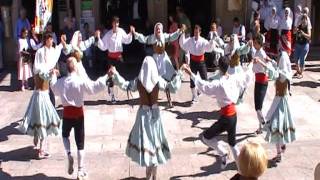 Catalonian traditional folk dance Bolangera de Roses [upl. by Laurinda38]