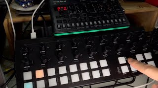 Torso Electronics T1  Generative Arpeggio with Roland S1 [upl. by Cocks]